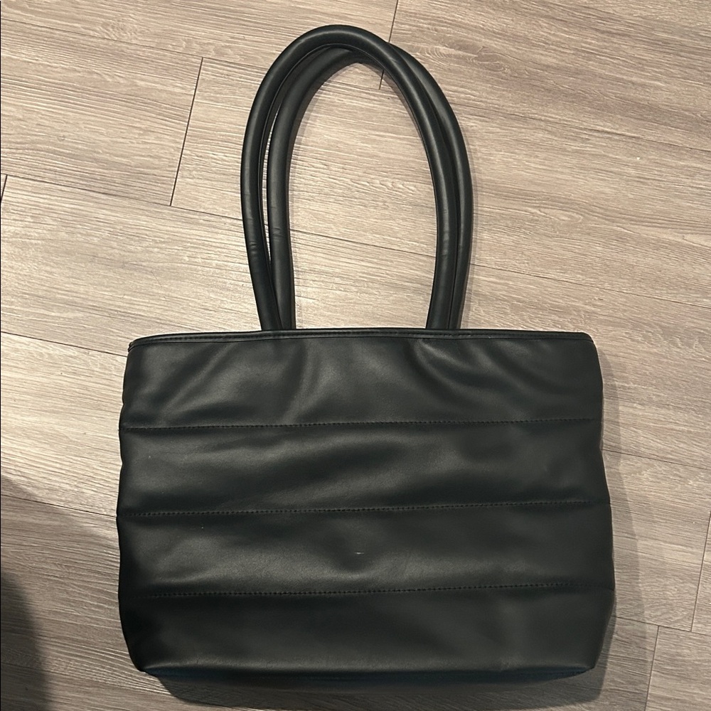 Target Black Padded Tote Bag